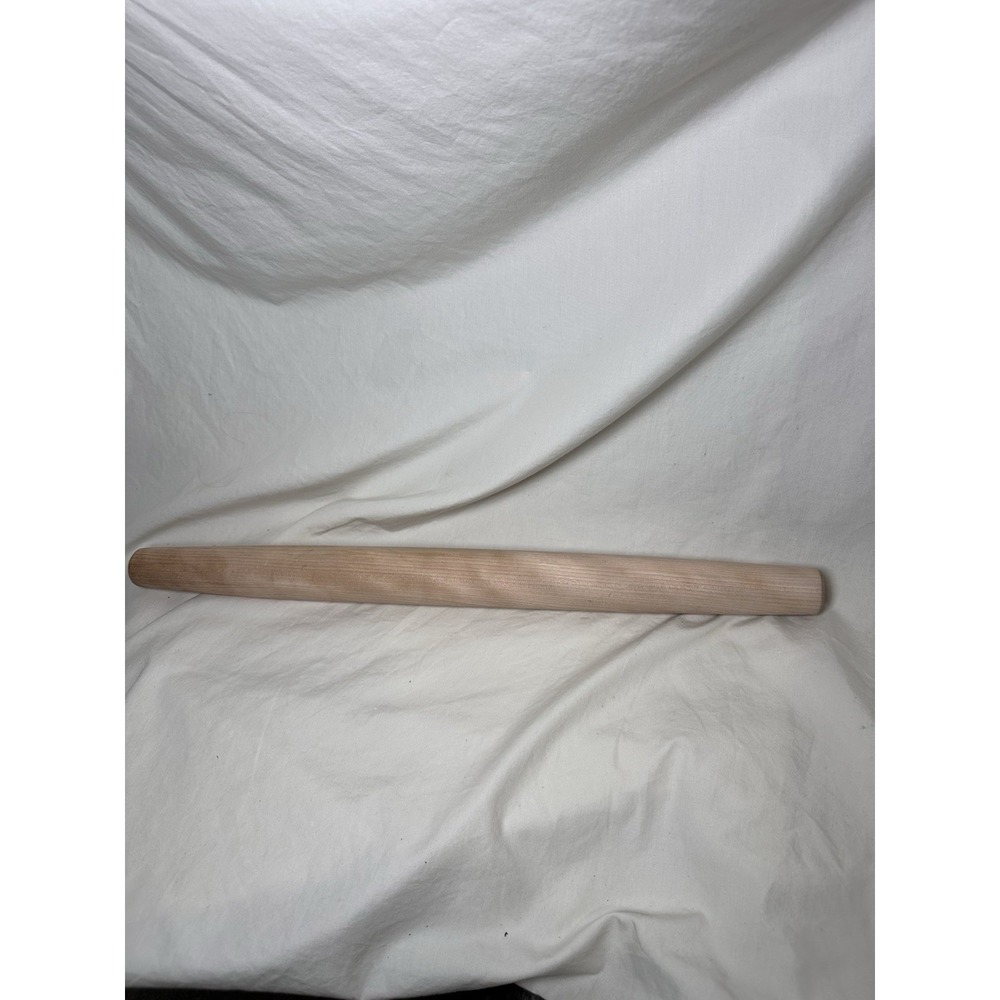 French Rolling Pin Tapered Solid‎ Wood 20" Pastry Baking Dough Roller New
